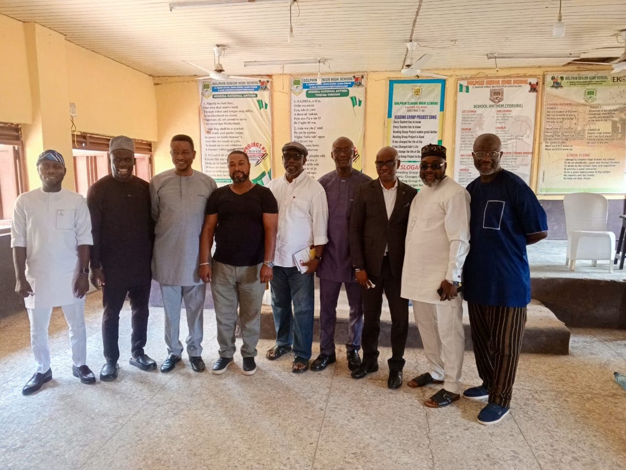 Mentors and students at the workshop
